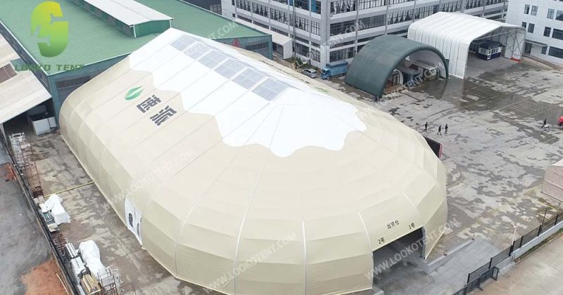 40×55m Curved Structure Tent