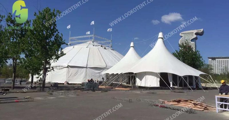 Customized heavy duty circus tent