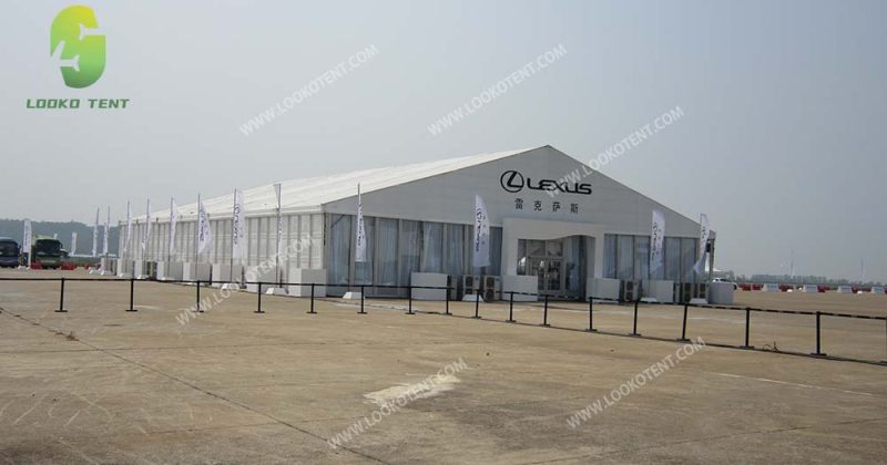 Large White Event Tent