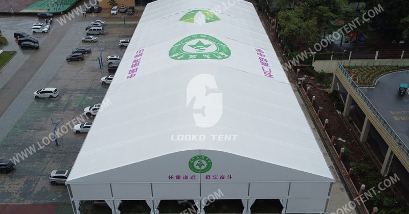 Looko Tent “Aluminum-based prefabricated gymnasium”Helps “Shimen Senior High School” to create a high-quality sports space